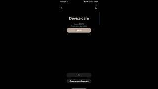 Samsung Device Care New Update Available #s23ultra #india #shorts