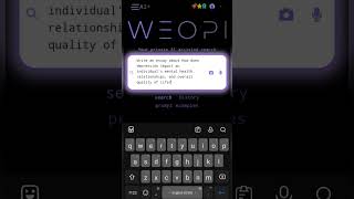 Instead use this👉Weopi.com #smartai #aiprivacy #weopi #aisearch #studenthacks #studyhacks #aitool