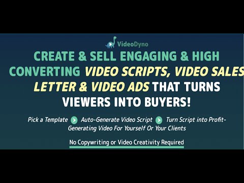 Ultimate VideoDyno Complete FULL VIDEODYNO WALKTHROUGH + Real HONEST REVIEWS, up 80% off #VideoDyno