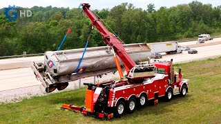 WORLD'S MOST AMAZING TOW TRUCKS YOU MUST SEE ▶  Peterbilt Century M100