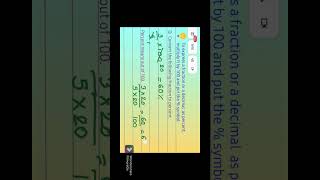 Convert Fraction to Percentage