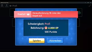 FreeCell Adventure Game #18, June 26, 2025 Event, Expert