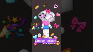 @Chesca._.The2ndofficial #lindo #andfriends nueva amiga🌈🎉🎉🎀🩵🩷🍡