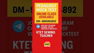 series-4 #childpedagogy#KTET2025 #SewingTeacher #KTETMockTest  #KTETPreparation #OnlineCoaching