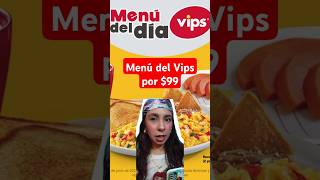 Menú del Vips por $99❤️ #deliveryapps #rappi #rappimx #vips