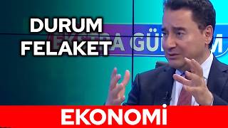 Ali Babacan bir türlü düşmeyen enflasyonu, artmayan maaşları ve düzelmeyen ekonomiyi konuştu
