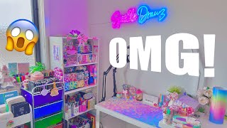Art Room Tour 2025! ✨aesthetic & pastel