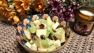APPLE CRANBERRY SALAD BEDTIME STORY ~ MAMA MOON'S MAGIC MENU #80