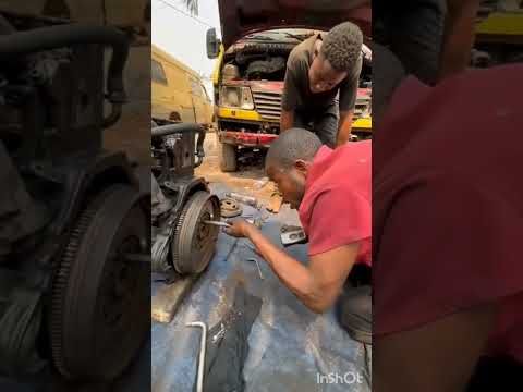 PUT THE SPRINTER ENGINE #shorts