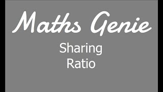 Sharing Ratio