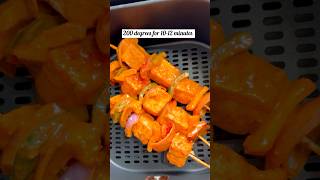 Air fryer paneer tikka #viral #viralshort #viralvideo #short #shorts #ytshort #youtubeshorts #paneer