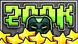 I HIT 200,000 STARS IN GEOMETRY DASH