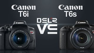 Canon EOS Rebel T6i (750D/X8i) vs Canon EOS Rebel T6s (760D/8000D)