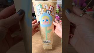 unboxing the super popular pop mart cry baby sad club flower plush 💐🌻