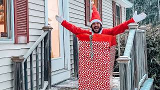 Alex the Elf visits Horch Roofing