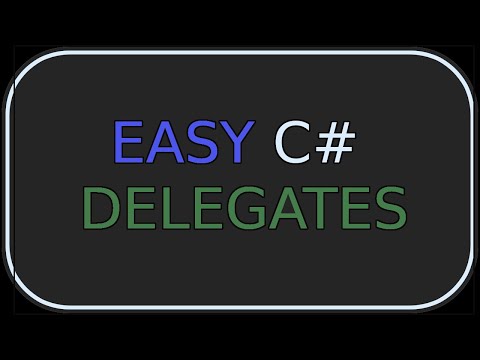 C# Delegates explained, CODE ALONG!