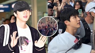 Fans Panic: Jin's Arrival in LA Ends in Chaos—What Really Happened at the Airport?