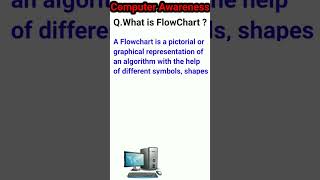What is FlowChart? | Computer Knowledge #shorts #shortsfeed #youtubeshorts #Viral
