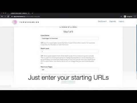 TeraCrawler Demo