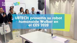 UBTECH presenta su robot humanoide Walker en el CES 2020