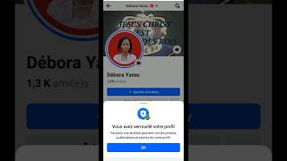 Verrouillage compte #facebook #video #tutorial #shorts