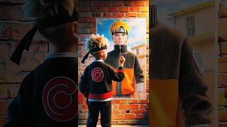 Is Boruto drawing Naruto? #trending #anime #naruto