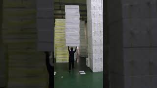 #shorts 스티로폼박스 입고 높게 쌓아 창고공간 넓히기