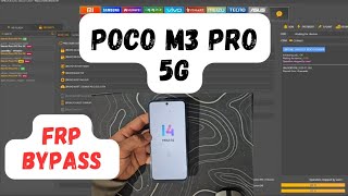 Xiaomi poco M3 pro 5g miui 14 frp bypass /unlock tools