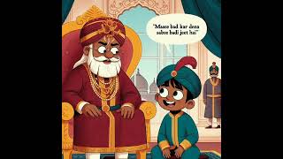Akbar Birbal story #kidslearning #animatedshorts #bekind #helpothers #hindiginti