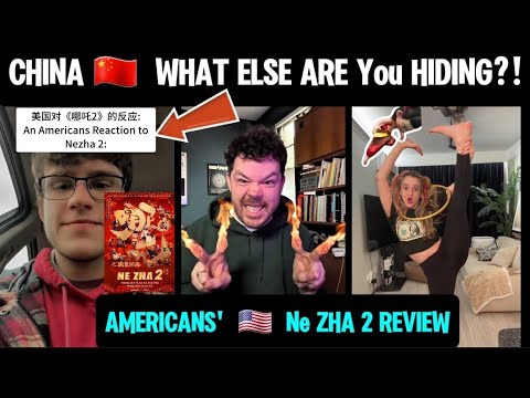 AMERICANS React to Ne Zha 2! 🇺🇸🔥 CHINA! WHAT ELSE ARE YOU HIDING FROM US? Americans on REDNOTE ASK