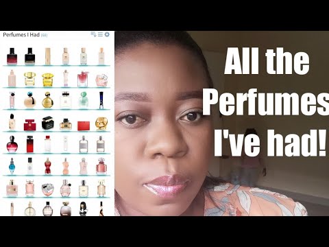 All the Perfumes I had| Chatting about all the Perfumes I had had in the past #PerfumeCollection2022