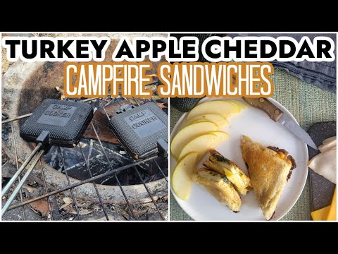 Turkey Apple Cheddar Pie Iron Hobo Pies