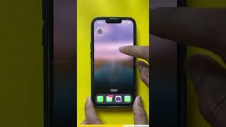 Blank HomeScreen on iPhone #shorts