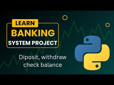 create a banking system using python for beginner, check balance, deposit withdraw money #coding