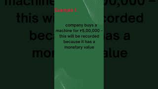Money Measurement Concept #class11accounts #commerce #students #shorts