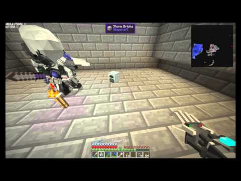 Minecraft - Direwolf20 lp episode 5 - THE END en mob spawning