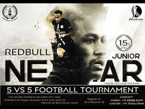 Sports event template | premiere pro (Neymar Jr. 5vs5 tournament) | Parishram