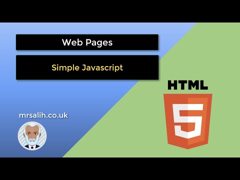 Webpages: Introduction to Javascript.
