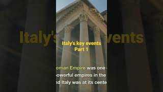 History of Italy Part 1🔥
