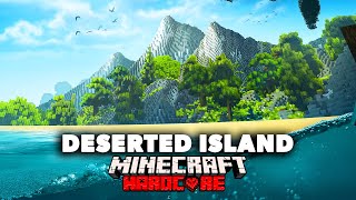I Spent 100 Days on a Deserted Island in Hardcore Minecraft... Here's What Happened