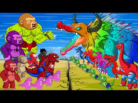 Giant Tyrannosaure vs Triceratops KONG Dinosaurus Jurassic World Dominion New Hollywood Dinosaur REX