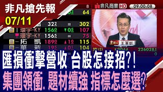 【匯損衝擊營收 台股怎接招?! 集團領衝.題材續強 指標怎麼選?】20250711(王軍凱×黃靖哲) @ustvhotstock