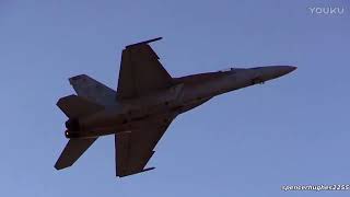 美国海军航空兵F 18E超级大黄蜂战斗机 飞行表演