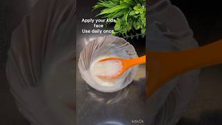 Kids daily face pack #nourishing #glowingskin #homemade @AadhVi76vlogs