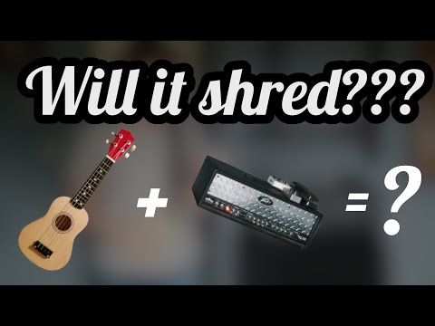 WILL IT SHRED!?!? (Creating an Electric Ukulele) **ROCKELELE**