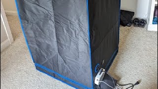 SereneLife Portable Full Size Infrared Home Spa with Heating Foot Pad and Portable Chair Review