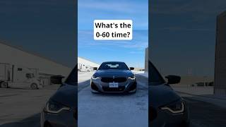 Guess the 0-60 Time 2025 BMW M240i xDrive #automobile #performancecars #carreview