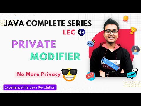 Private Access Modifier in Java |👉🏻 Java Tutorial #49