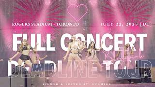 250722 [4K] BLACKPINK (블랙핑크) FULL CONCERT IN TORONTO [DEADLINE WORLD TOUR 2025 ROGERS STADIUM DAY 1]