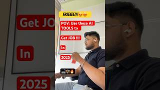 AI tools to get job 🔥💼 #linkdn #career #job #firstjob #jobsearch #interview #template #shorts #gpt